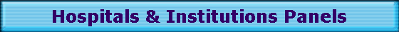 Hospitals & Institutions Panels