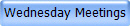 Wednesday Meetings